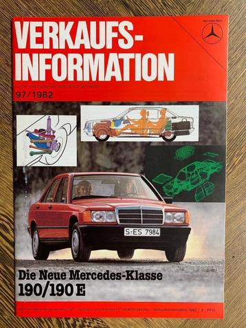 Verkaufs information Mercedes-Benz 190 E benzine W201 1982 beschikbaar voor biedingen