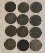 Serie van 12 verschillende 2 1/2 cent 1877 - 1941, Postzegels en Munten, Munten | Nederland, Setje, Koningin Wilhelmina, Overige waardes