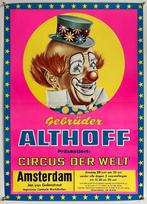 Circus Althoff - Circusposter Amsterdam, Verzenden, Gebruikt, A1 t/m A3