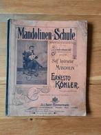 lesboek mandoline -Engels+Duits: Mandolinen-Schule, Muziek en Instrumenten, Ophalen of Verzenden, Gebruikt, Les of Cursus, Banjo of Mandoline