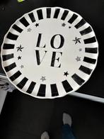 Bijna NIEUW: taartplateau/serveerbord BLOND AMSTERDAM Noir, Huis en Inrichting, Keuken | Servies, Blond Amsterdam, Overige typen
