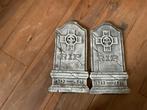 Piepschuim Grafstenen - 2 Stuks, Ophalen of Verzenden, Zo goed als nieuw, Versiering, Halloween of Griezel