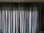 Blauw wit nautische gordijnen, Huis en Inrichting, Stoffering | Gordijnen en Lamellen, 200 cm of meer, Gebruikt, Ophalen of Verzenden