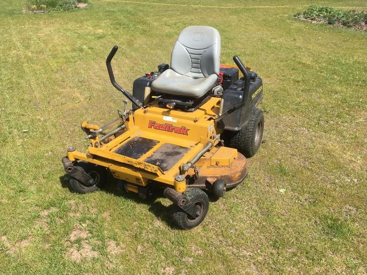 Hustler FasTrak, Tuin en Terras, Zitmaaiers, Gebruikt, 120 cm of meer, Elektrische starter, Mulchfunctie, Ophalen