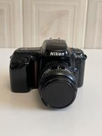 Nikon F50, Audio, Tv en Foto, Fotocamera's Analoog, Ophalen of Verzenden, Zo goed als nieuw, Spiegelreflex, Nikon