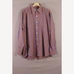 Vintage / retro geruit overhemd maat L | 1054A, Bruin, Verzenden, Vintage, Zo goed als nieuw
