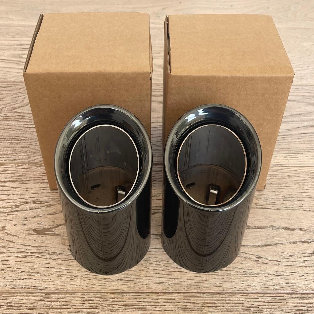 2 X OEM BMW G20 G21 Eindpijp-sierstuk 18308485761 zwart, Auto-onderdelen, Uitlaatsystemen, Ophalen of Verzenden, Nieuw, BMW