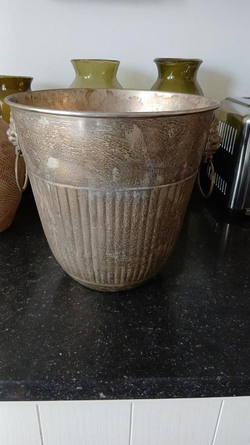 Prachtige antieke champagne koeler, Antiek en Kunst, Antiek | Woonaccessoires, Ophalen of Verzenden