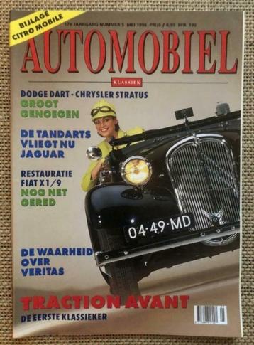 Automobiel: Veritas, R16, Fiat X1/9, Traction Avant beschikbaar voor biedingen