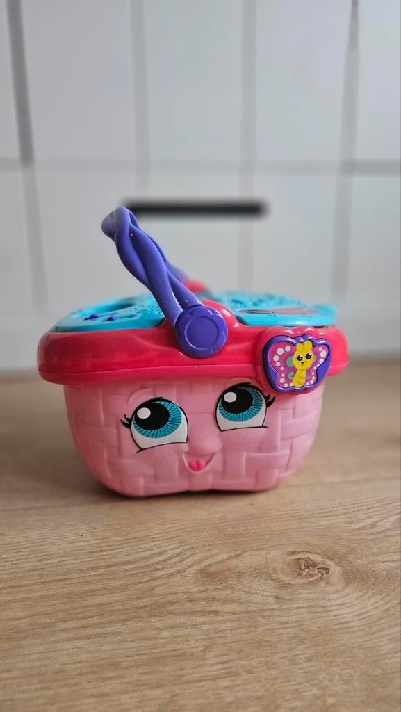 VTech Vormenpret Picknickset, Kinderen en Baby's, Speelgoed | Babyspeelgoed, Zo goed als nieuw, Overige typen, Met geluid, Ophalen