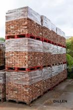Oude vormbak metsel bakstenen rood bruin 250M2 21.5 x 5.5, Doe-het-zelf en Verbouw, Metselstenen, Ophalen of Verzenden, Gebruikt