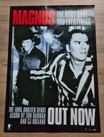 Magnus - The Body Gave You Everything - Originele Poster, Ophalen of Verzenden, Zo goed als nieuw, Deurposter of groter, Muziek
