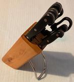 Messenblok 6-delig (stainless rostfrei inox), Ophalen, Zo goed als nieuw