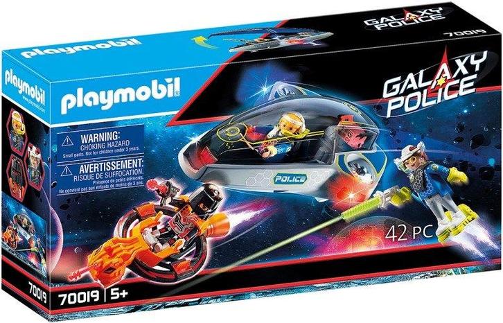 Playmobil: 70019 Galaxy Police Glider, Kinderen en Baby's, Speelgoed | Playmobil, Nieuw, Ophalen of Verzenden