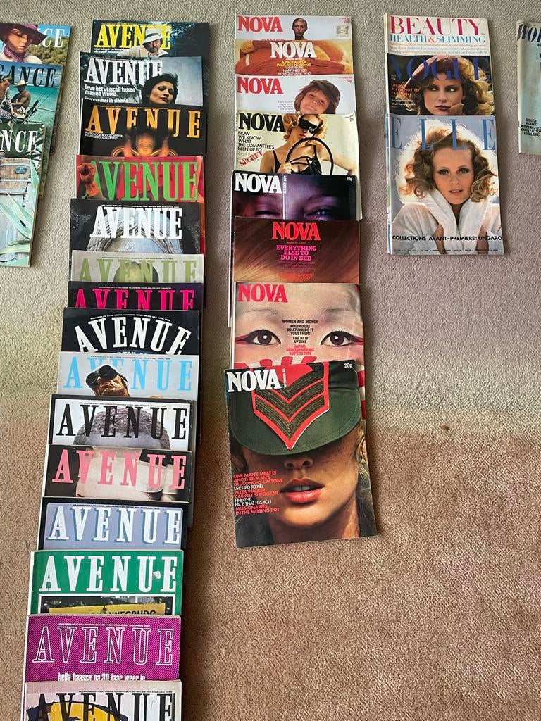 Avenue Magazine 1971 nova tijdschrijft, Boeken, Tijdschriften en Kranten, Ophalen of Verzenden, Gelezen, Damesbladen