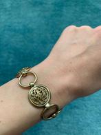 Monet armband Pentagram ibiza boho stijl goudkleurig, Sieraden, Tassen en Uiterlijk, Armbanden, Ophalen of Verzenden, Nieuw, Goud