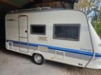 Mooie nette hobby luxe easy 400 caravan, Caravans en Kamperen, Vast bed, Hobby, Treinzit, Particulier