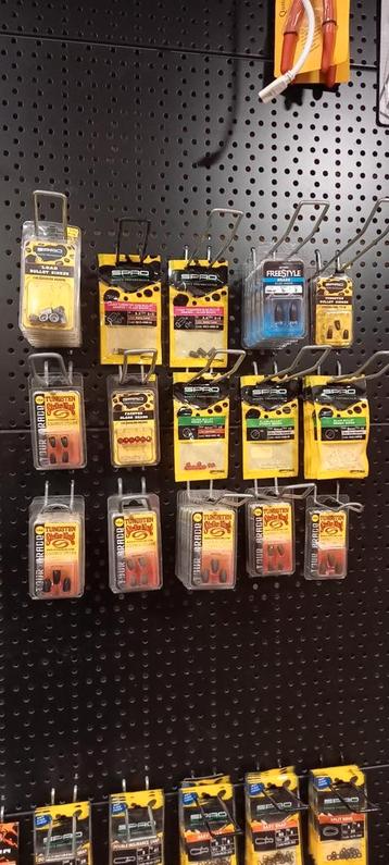Spro & Strike King Tungsten Bullet Sinkers. beschikbaar voor biedingen