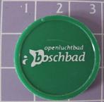 Winkelwagenmunt Boschbad., Verzamelen, Winkelwagenmuntjes, Ophalen of Verzenden