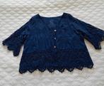 Vestje en hemdje  donkerblauw, Kleding | Dames, Blouses en Tunieken, Ophalen of Verzenden