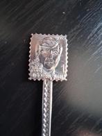 Theelepel Koning Willem Alexander postzegel, Ophalen of Verzenden, Zo goed als nieuw, Nederland, Speld(je) of Lepel(tje)