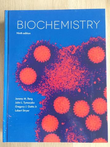 Biochemistry - Berg, Tymoczko, Gatto jr. & Steyer -9e editie beschikbaar voor biedingen