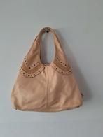 Coccinelle Leren Damestas Beige, Sieraden, Tassen en Uiterlijk, Tassen | Damestassen, Ophalen of Verzenden, Gebruikt, Beige, Handtas