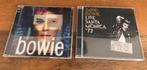 2 Krasvrije David Bowie CD's, Ophalen, 1980 tot 2000, Zo goed als nieuw