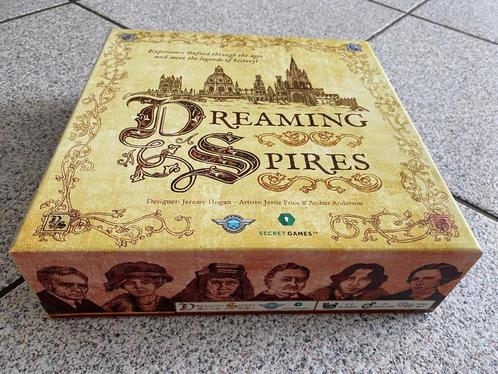 Dreaming spires bordspel (ENG) in nieuwstaat, Hobby en Vrije tijd, Gezelschapsspellen | Bordspellen, Zo goed als nieuw, Drie of vier spelers