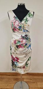 Phase Eight elegante jurk wikkelmodel creme/ bloemnprint 42, Overige kleuren, Verzenden, Maat 42/44 (L), Zo goed als nieuw