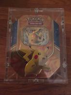 Battle Heart Tin: Pikachu EX Tin, Ophalen of Verzenden, Nieuw