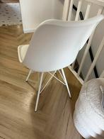 Jysk witte stoel, Huis en Inrichting, Stoelen, Ophalen, Zo goed als nieuw, Wit, Eén