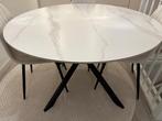 Ronde eettafel - 120cm - Zo goed als nieuw!, Huis en Inrichting, Tafels | Eettafels, Kunststof, 100 tot 150 cm, Rond, Ophalen of Verzenden
