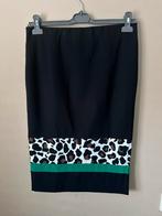 Marccain - Kokorok - mt 40 (4) - Zwart - Groen - Print  Zgan, Maat 38/40 (M), Zwart, Ophalen of Verzenden, Zo goed als nieuw
