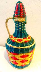 Scoubidou fles vintage, Overige kleuren, Ophalen of Verzenden, Zo goed als nieuw, Italie