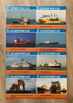 Acht delen Scheepsrevue Sleepboten / Koopvaardijschepen, Verzenden, Zo goed als nieuw, Motorboot, Boek of Tijdschrift