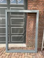 2 hard houten kozijnen, Ophalen of Verzenden, Zo goed als nieuw, Hout, Raamkozijn