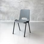 Retro horeca stoelen nieuw cafe kuipstoelen grijs prijs p/s, Nieuw, Vijf, Zes of meer stoelen, Grijs, Metaal