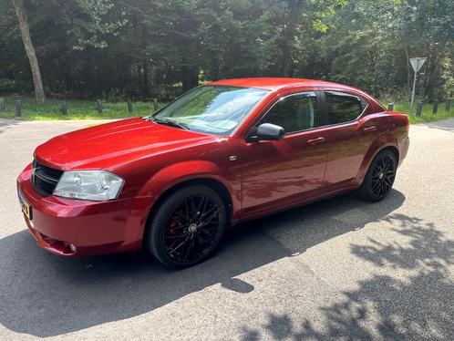 Dodge Avenger 2.0 156PK 2009 Rood - APK tot 31-7-2026, Auto's, Dodge, Particulier, Avenger, ABS, Airbags, Airconditioning, Alarm