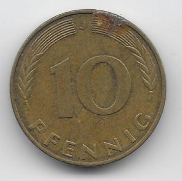 Duitsland 10 pfennig 1991 (J) KM# 108 beschikbaar voor biedingen