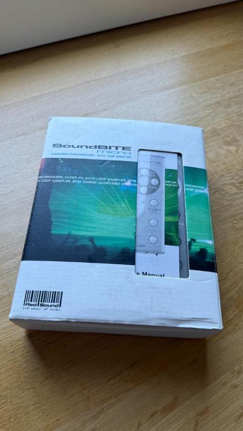 Red Sound SoundBITE Micro - MIDI synchroniser/loop sampler, Muziek en Instrumenten, Samplers, Gebruikt, Ophalen of Verzenden