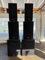 Complete DAP Geluidsinstallatie met Taperack & Versterkers, Dap, Zo goed als nieuw, Dap, Complete surroundset