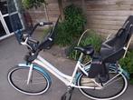 Mooie moederfiets Cortina roots, 2 zitjes, Gebruikt, Ophalen of Verzenden, Windscherm