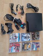 Playstation 3 compleet met Singstar microfoons, Spelcomputers en Games, Spelcomputers | Sony PlayStation 3, 320 GB, Ophalen of Verzenden