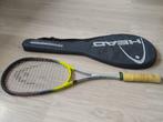 Head Ti.160G squashracket met hoes, Sport en Fitness, Squash, Racket, Gebruikt, Ophalen of Verzenden, Met hoes