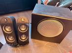 Logitech X-230 speakerset met subwoofer, Audio, Tv en Foto, Luidsprekers, Subwoofer, Zo goed als nieuw, 120 watt of meer, Ophalen