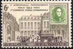 Belgie 1963 - OBP 1250 - Postconferentie  Parijs  , Postzegels en Munten, Postzegels | Europa | België, Verzenden, Frankeerzegel