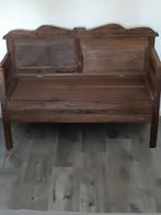 Mooie houten klep bank, Ophalen