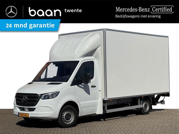 Mercedes-Benz Sprinter 317 Bakwagen + Laadklep | LED | Cruis, Auto's, Bestelauto's, Bedrijf, Te koop, Mercedes-Benz Certified