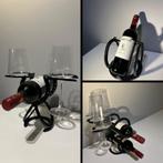 Wijnfleshouders, Huis en Inrichting, Woonaccessoires | Wijnrekken, Nieuw, Ophalen of Verzenden, Minder dan 5 flessen, Metaal